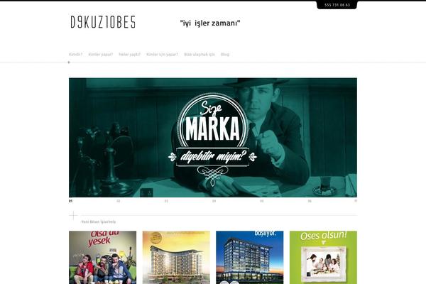 Folioway theme site design template sample