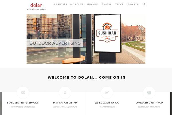 dolanprinting.com site used Imago