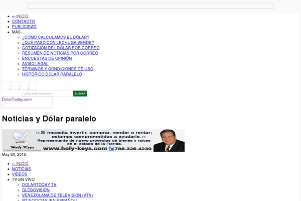 DolarToday theme websites examples