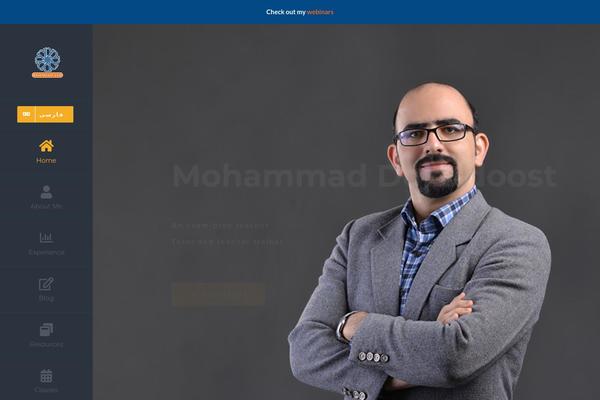 dolatdoost.com site used Avada-child-themell