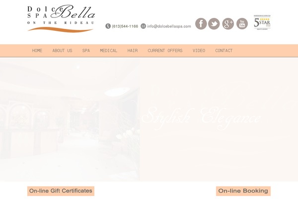 Site using Salient-social plugin