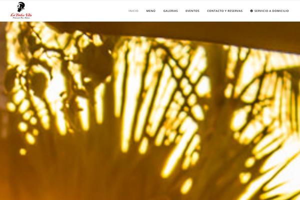 Savory theme site design template sample