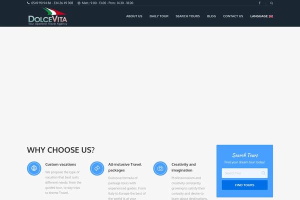 Adventure-tours theme site design template sample