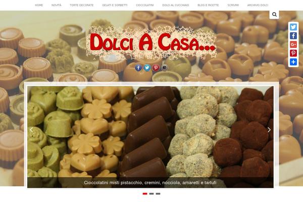 Inkzine theme site design template sample