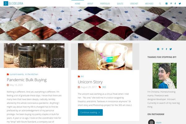 Fluida theme site design template sample