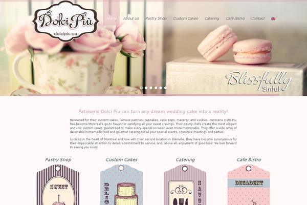 White Rock theme site design template sample