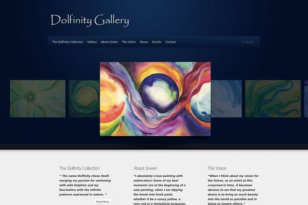Envisioned theme site design template sample