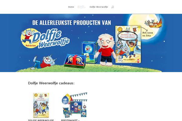 dolfjeweerwolfjewebshop.nl site used Divi Child