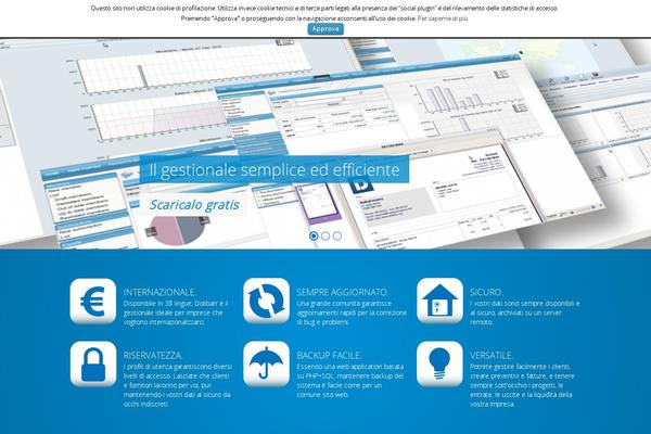 Site using Widgets in Columns plugin