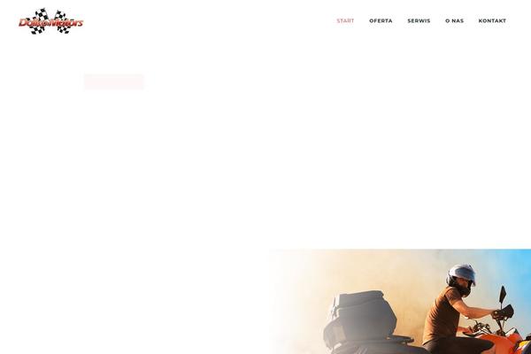 Drone-media theme site design template sample