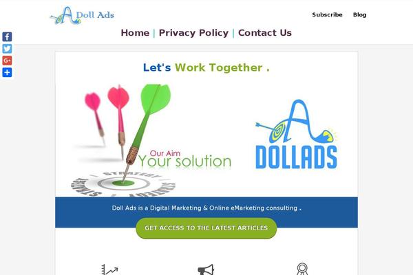 Twenty Fifteen theme site design template sample