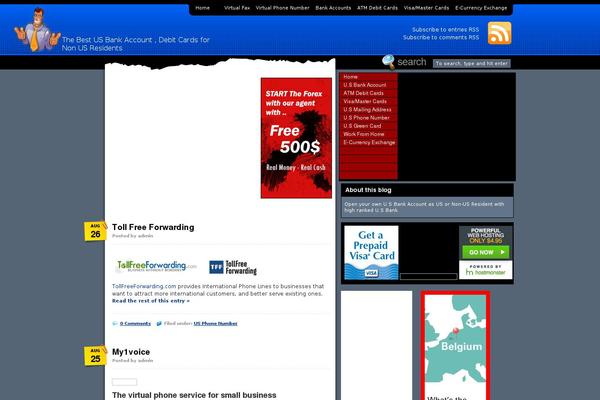 mixedmediablue theme websites examples