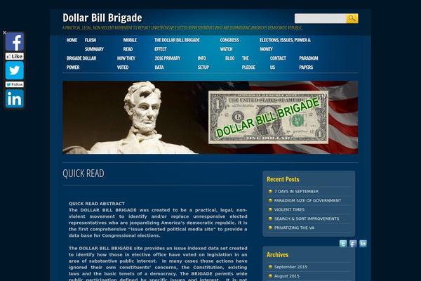 dollarbillbrigade.com site used Online Marketer