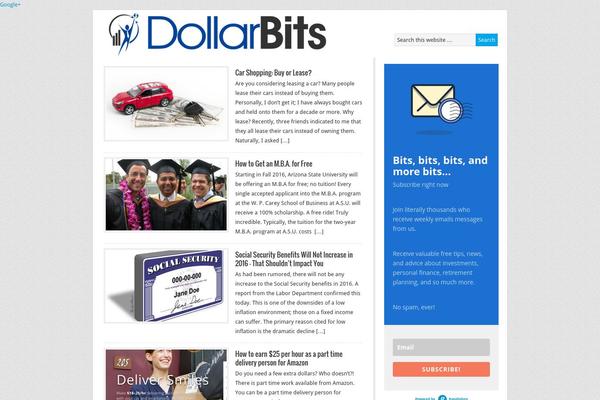 RapidWP theme site design template sample