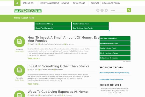 Site using WPSIREN Recent Posts By Category plugin