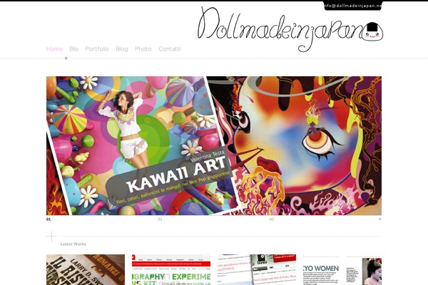 Folioway theme site design template sample