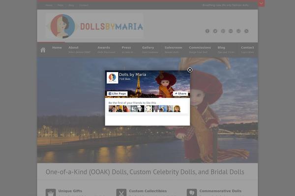 Infringe theme site design template sample