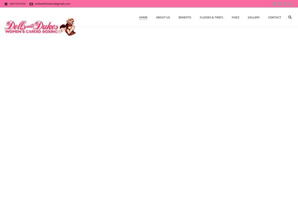 Jupiter Child theme site design template sample