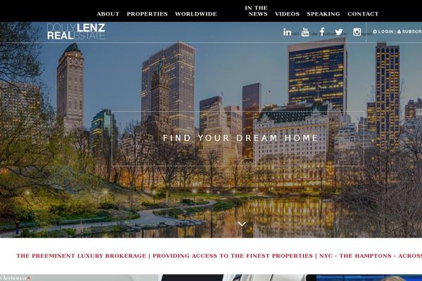 Site using Real Estate Website Builder plugin