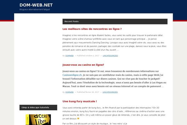 dom-web.net site used Raft