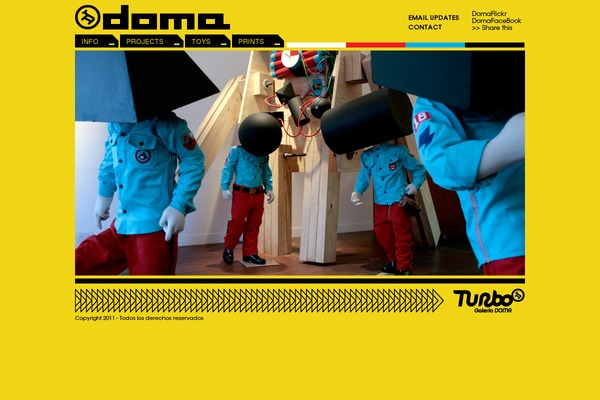 Doma theme site design template sample