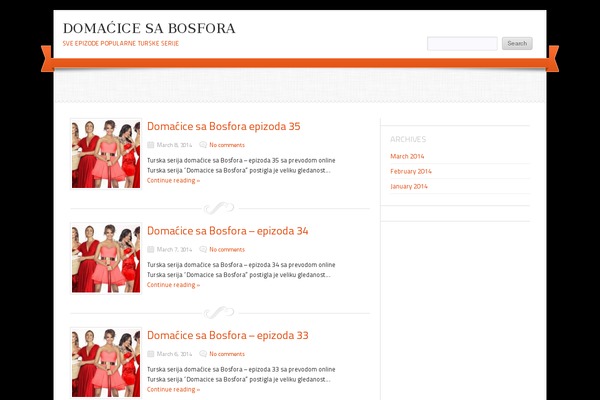 Delicacy theme site design template sample