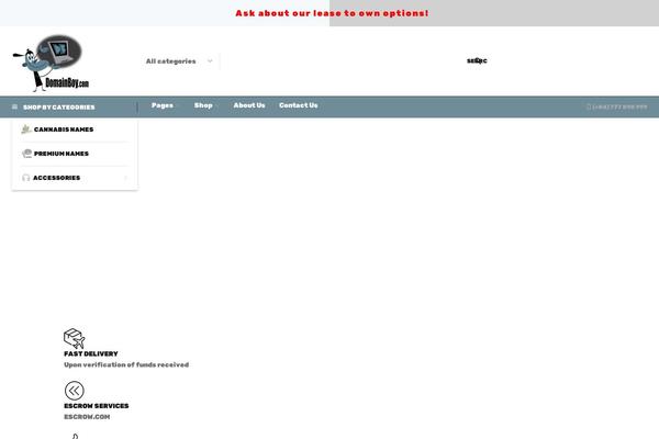 GoStore theme site design template sample