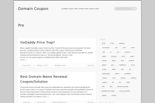 Pinboard theme site design template sample
