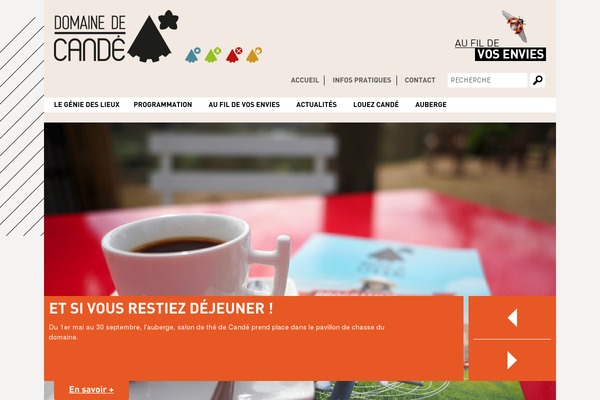 domainecande.fr site used Cande