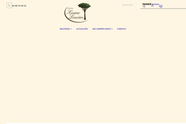 domainedecoumelouviere.com site used Naturis