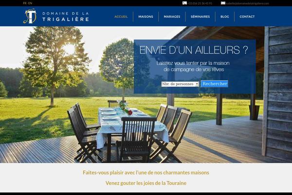Mercury theme site design template sample