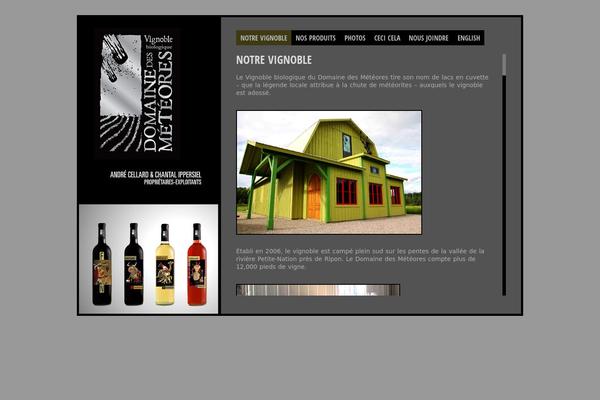 inFocus theme site design template sample