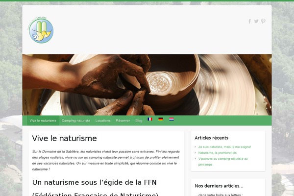 Travelify theme site design template sample