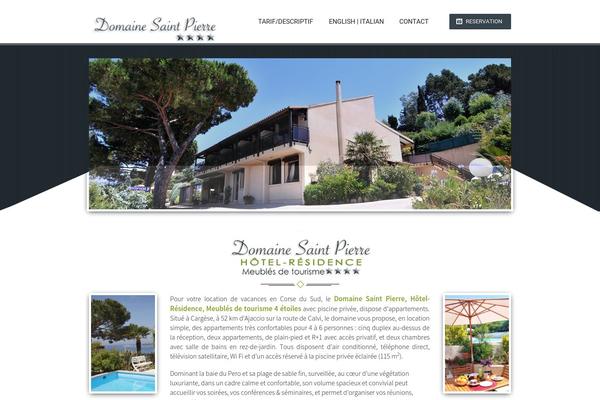 domainesaintpierrecargese.com site used Dsp