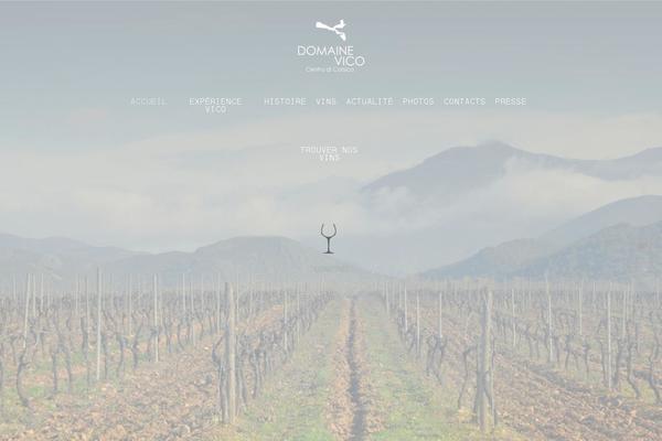 Chardonnay theme site design template sample