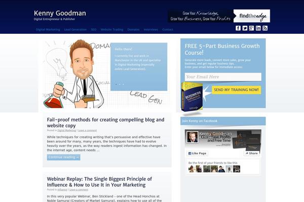 domainface.com site used Kenny