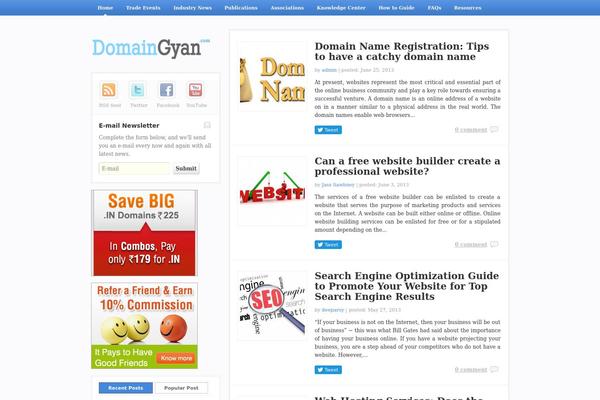 Site using Advanced-recent-posts-widget plugin