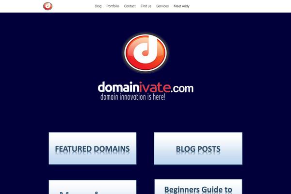 Tesseract theme site design template sample