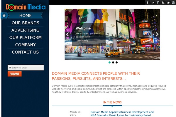 domainmediacorp.com site used Nautilus