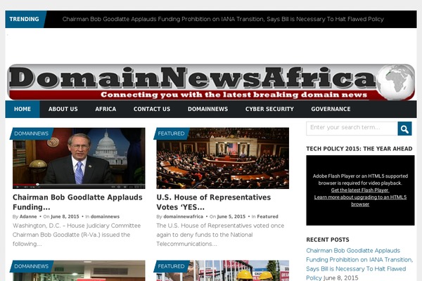 Trident Lite theme site design template sample