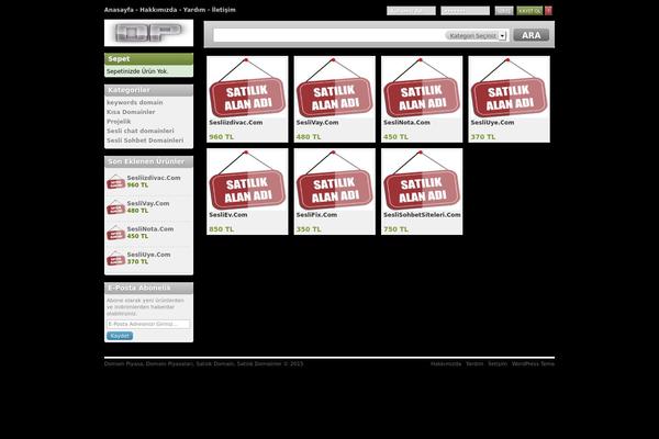 domainpiyasa.com site used Sinanisler-sinshop-de12a49