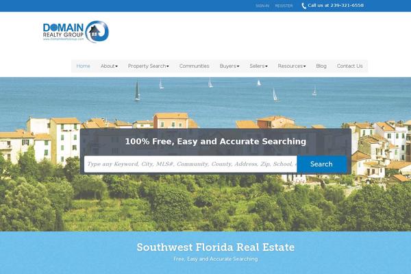 Realia theme site design template sample