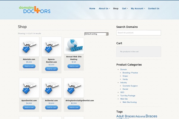 Biznizz theme site design template sample