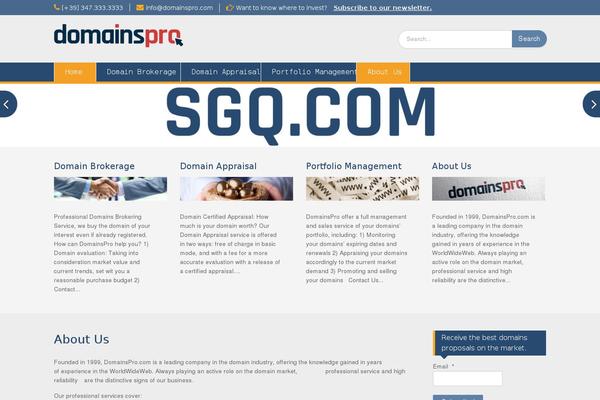 Site using Advanced iFrame plugin