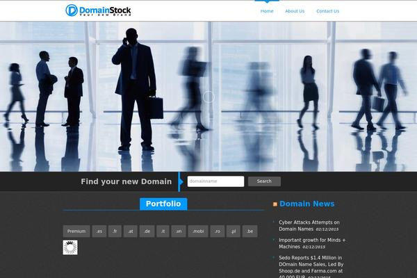 domainstock.com site used Megahost