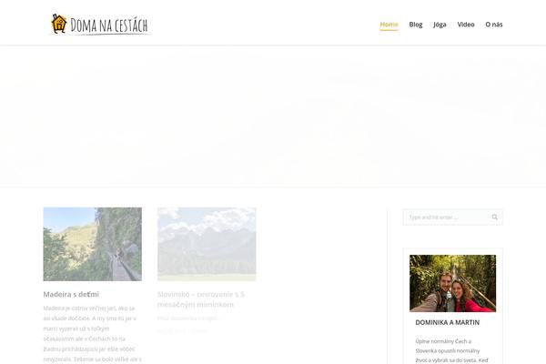 Site using Ultimate Widgets Light plugin