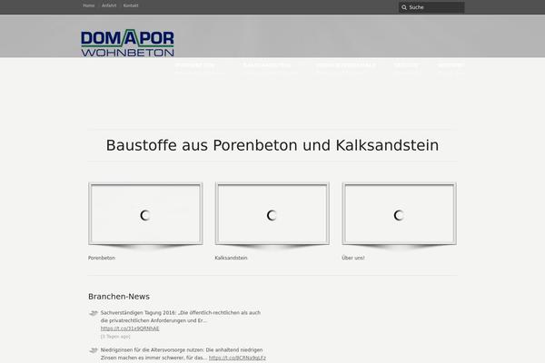 Karma theme site design template sample