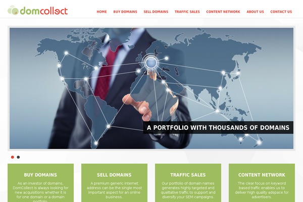 domcollect.de site used Domcollect