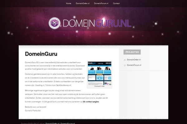 Glow theme site design template sample