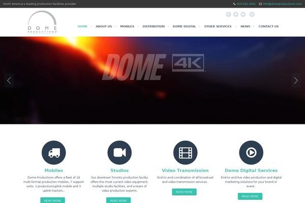 Rocco theme site design template sample